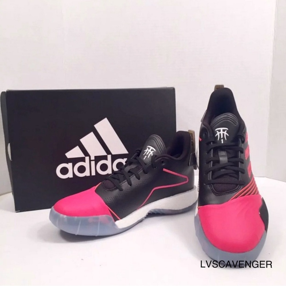 Adidas TMac Millennium Tracy McGrady Black/Red EE3730 Size 9!